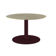 Burgundy Halo Coffee Table